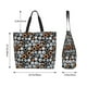 thumbnail image 5 of Balery Colorful Screws Bolsa Tote Estilo Estético con Cremalleras, Bolsa de Hombro, Bolsa de Compras Grande y Plegable, 5 of 8