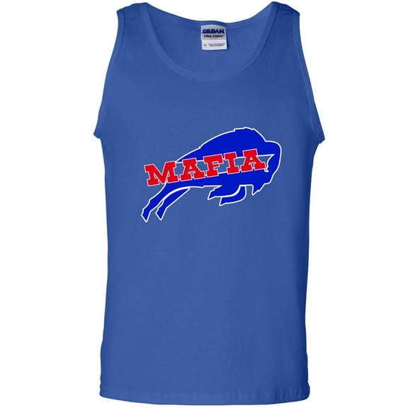 BLUE Bills Mafia Logo Tank Top ADULT
