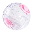 thumbnail image 2 of Clear Hamster Exercise Ball, Ventilation Holes, Turn Lock Closure, No Tools Assembly, for Hamsters, Gerbils, Small Pets, Blue, 1 Pack, 2 of 7