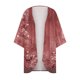 thumbnail image 3 of Puntoco Abrigo Cárdigan De Manga Abullonada Con Estampado Floral Para Mujer Blusa Suelta De Gasa Para Cubrir Blusas Informales Liquidación Puntoco Puntoco-1, 3 of 4