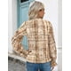 thumbnail image 5 of Blusa MASCOMODA de chifón floral con cuello en V y manga larga para mujer, 5 of 6