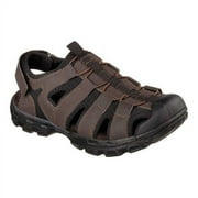 Skechers Relaxed Fit: GARVER - LIVEOAK (64382) / Closed Toe Trail Sandal