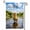 B, variant on XaaKee Garden Flags, Sweet Duck Baby Duckling Reflective Water Calligraphy Garden Flag, Double-Sided High-Quality White Linen Yard Flags, Yard Flag Lawn Banner, 12x18Inch