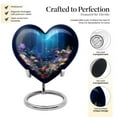 thumbnail image 3 of Underwater Coral Paradise Adult Urns For Human Ashes Men - Cremation Urn Human Ashes for Funeral Burial or Home - Bird Urn for Ashes - Cremation Urns Adults - Burial Urns For Cremated Remains 8 inch, 3 of 5