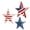 E, variant on Bfantian 3Pcs 4Th Of July Decorations Wooden Stars,Red White Blue Patriotic Decor, Independence Day Ornaments Set,For Home Office Table Shelf