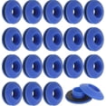 thumbnail image 1 of Plastic Grommets For Tarpaulin, 50 Pieces Self-locking Plastic Tarpaulin Eyelets For Pool Tarpaulins Tarpaulins Curtains Tents Blue(27 X 27 X 11 Mm, 1 of 5