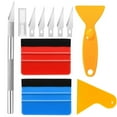 thumbnail image 1 of 1 set Vinulity Vinyl Wrap Window Tint Tint Kit de herramientas de película Kit de herramientas de envoltura de automóviles, 1 of 8