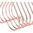 thumbnail image 4 of shiyou-Rose Gold Heart Shaped File Holder Book Rack Desk Book Storage Rack Telescopic Files Folder Stand Organizer Magazine Organizer for Document Folder Decor Home Office, 4 of 4