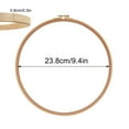 thumbnail image 2 of WLOELOEW 9 Inch Beech Wood Embroidery Hoop Adjustable Craft Frame For Cross Stitch And Hand Sewing With Screw Tightening F, 2 of 3