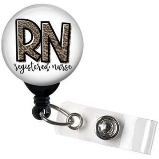 Murse Retractable Button Badge Reel Fun ID Badge Reels Funny Male Nurse  Name Tags Medical Accessories 