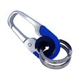 thumbnail image 4 of Men Car Keychain Key Ring Holder Metal Organizer Camping Keyring Double Ring Design Buckle Pendant Fashion Female Keyring Auto Accessories Blue, 4 of 9