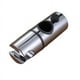 thumbnail image 1 of Soporte para cabezal de ducha, soporte para cabezal de ducha ajustable de 360° para diámetro de 25MM, abrazadera de barra deslizante para cabezal de riel ABS, cromado, 1 of 4