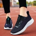 thumbnail image 6 of kamemir Running Sneakers Women Women's Wide Fashion Sneaker(Black,7), 6 of 6