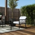 thumbnail image 4 of Butler Specialty Southport Iron Upholstered Outdoor Lounge Chair, 4 of 8