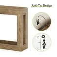 thumbnail image 6 of 63" Modern Rectangular Console Table with Open Shelf, MDF Wood Grain Entryway Table for Hallway or Living Room, 6 of 7