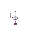 thumbnail image 4 of Halloween Decorations Outdoor Halloween Pumpkin Decor Festive Halloween Suncatcher Hanging Ornament,Creative Light Catching Pendant for Window Home Party Scene Halloween Decor, 4 of 6