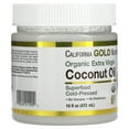 thumbnail image 5 of California Gold Nutrition Superfoods, Cold Pressed Organic Virgin Coconut Oil, 16 fl oz (473 ml), 5 of 6