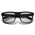 thumbnail image 4 of BIFOCAL Reading Glasses 2.50 for Women and Men. Oversized Gradient Gray Presbyopic Glasses. Square Sunglasses Black Readers +2.50, 4 of 6