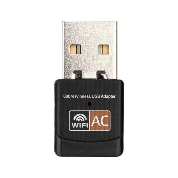 600Mbps Dual Band 2.4G / 5G Hz Wireless Lan USB PC Adaptador WiFi 802.11AC Hugtrwg Nuevos Originales