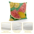 thumbnail image 4 of Happy Sweet Summer Time Decorative Throw Pillow Cover, , ade Sofa, 4 of 5