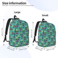 thumbnail image 4 of Balery Sunmmer Cat Vintage Canvas Backpack for Men and Women - Large Capacity, Durable Travel Laptop Bag for School, Work, Hiking, and Outdoor Activities, 4 of 7