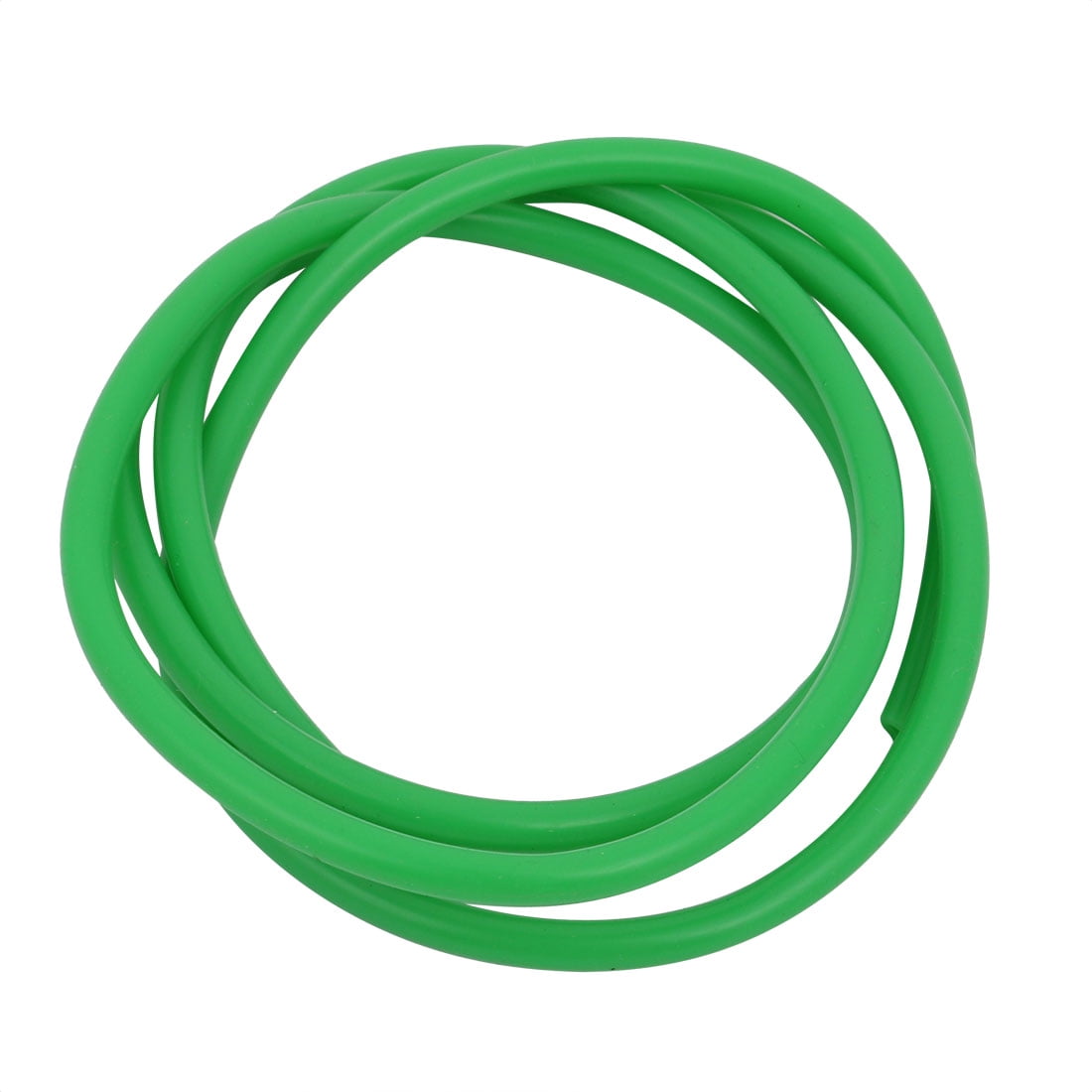 Unique Bargains 3mm x 5mm High Temp Resistant Silicone Rubber Tube Hose Pipe Green 1 Meter Long