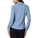 thumbnail image 3 of CAMISA DE TRABAJO DE MUJER CHIC INSPIRE DE MANGA LARGA CON PLIEGUES Y BOTONES TAMAÑO 2XL AZUL POLVO, 3 of 6