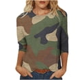 thumbnail image 2 of Wancir Women's Drop Long Sleeve Sweatshirt Tops Casual Crewneck Tunic Sweartshirts With Side Slits S-2XL, 2 of 5