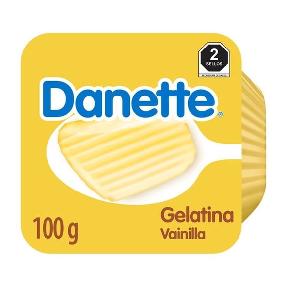 Gelatina a base de leche Danette sabor vainilla 100 g