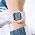 thumbnail image 4 of Montre Numérique de Sport pour Hommes Étanche / Affichage Lumineux Durable Extérieur Robuste Résistant aux Chocs / Chronomètre Calendrier / Randonnée Course Natation Noir, 4 of 4