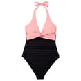 thumbnail image 2 of Women's and Women’s Plus Ruffle One Piece Swimsuit, Sizes S-2XL, 2 of 4