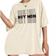 thumbnail image 2 of Blusa extragrande Vhermosa XXL color amarillo claro cuello redondo estampado de letras, 2 of 5