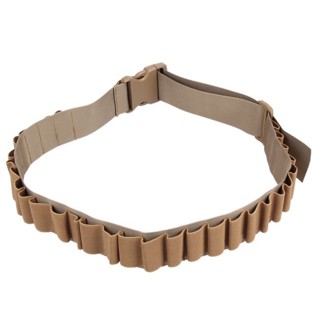 Tactical Military 29 Round Shell Bullet Carrier Cintura Cinturón Caza Sling Likrtyny Deportes al aire libre Salida diaria Juego de fiesta
