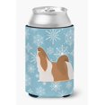 thumbnail image 1 of ""Caroline'S Treasures Winter Snowflake Shih Tzu Abrazador De Latas O Botellas Bb3546Cc Abrazador De Latas Multicolor"", 1 of 1