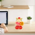 thumbnail image 1 of Mini estatuilla de , estatua pequeña, bonito adorno de escritorio, decoración del tablero del coche para escritorio, centro de mesa Rojo, 1 of 7