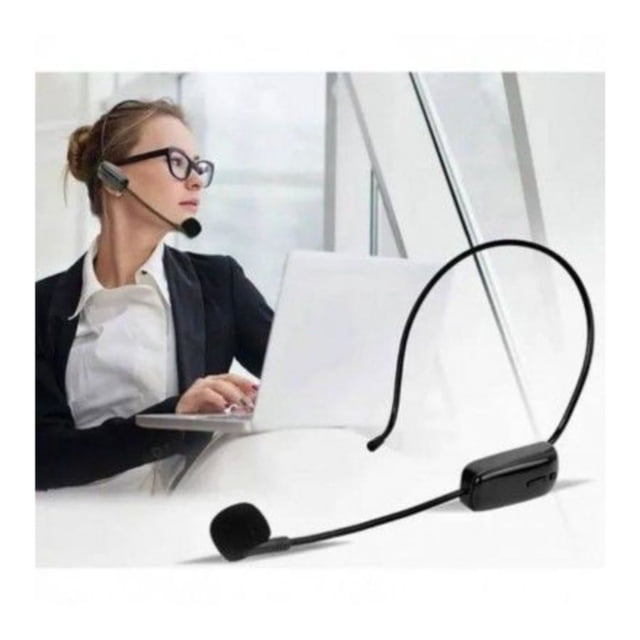 Micrófono inalámbrico con diadema Bluetooth
