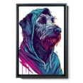 thumbnail image 2 of Hudo Wall Art - Funny Dog Canvas Poster for Kids' Room - Irish Wolfhound Dog colorful art print, Canvas Painting Puppy Artwork, Watercolor Artwork Print For Bedroom, 2 of 5
