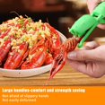 thumbnail image 3 of Hyasfey Universal Shrimp Peeler Tool Easy Crawfish Sheller for Shrimp Tails Crawfish Tail Peeler Crawfish Tail Remover Tool for Household Kitchen Restaurant, 3 of 8