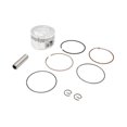 thumbnail image 1 of Unique Bargains 61mm Dia Silver Tone Metal Motorcycle Scooter Engine Piston Ring Set for CG150, 1 of 5