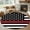 Black, variant on Round Area Rug 5 Ft,Red White Stripe Fireman American Flag Non Slip Area Rugs for Living Room,Fire Fighter USA Flags Washable Low Pile Circle Throw Carpet for Indoor Dining Room Bedroom Nursery Decor