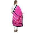 thumbnail image 3 of Phagun Indain Women's Cotton Dupatta Hijab Scarf Throw Chunni Neck Wrap-Fuschia Pink, 3 of 4