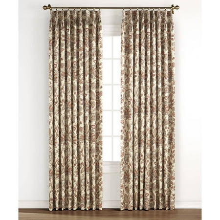 Monique Pinch Pleated Energy Efficient Curtain Panel Pair