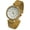 Beige, variant on Collections Quartz Womens Rhinestone Bezel Matte Finished Cuff Bangle Watch