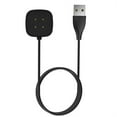 thumbnail image 4 of MORESEC under $5 USB Charger for Fitbit Versa3USB Charging Cable Charger Dock for Fitbit Versa3 Smart Watch, Magnetic Connector Power Adapter, 100cm Long Cable with Overload Protection, 4 of 7