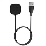 Smart Watch Charger - USB Charging Cable with Power Adapter, Fast Charging Dock with Short Circuit & Overload Protection, 5V/1000mA Output, Probe Interface (1-Pack)
