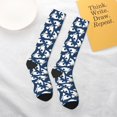 thumbnail image 4 of Daiia Sports Socks Shark Printed Novelty Crew Socks for Men Women Knee High Socks Cotton Socks Soft & Breathable Support Unisex Socks, 4 of 9