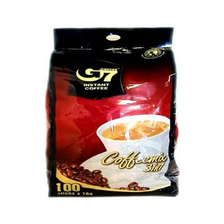 Trung Nguyen G7 3-in-1 Instant Premium Vietnamese Coffee, 100 (Best Instant Coffee Sachets)