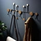 thumbnail image 3 of Round Dot Coat Hook, Wall-Mounted Iron Art Coat Rack, Heavy Duty Robe Coat Hook Hat Rack, 3 of 4