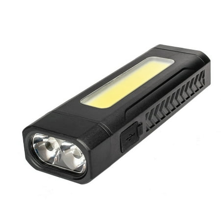 

Zeceouar Clearance Items for Home Flashlight Light Source Lamp Bicycle Riding Lights LED Flashlight COB Lighting Waterproofing Grade IPX6 Snap Bracket Built-in Magnet