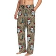 thumbnail image 6 of Naloa Santa Claus cute Pajama Pants Men, PJ Bottoms, Sleep & Lounge Pants-Large, 6 of 6